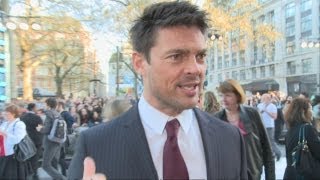 Karl Urban at Star Trek Into Darkness premiere: Charming Benedict Cumberbatch and space travel