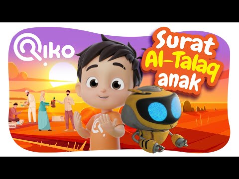 Murottal Anak Surat At-Talaq - Riko The Series (Qur'an Recitation for Kids)