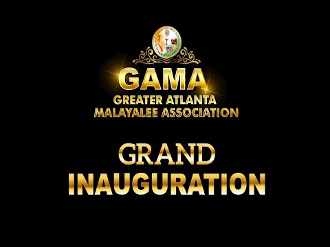 Greater Atlanta Malayalee Association (Gama ) Inauguration 2024