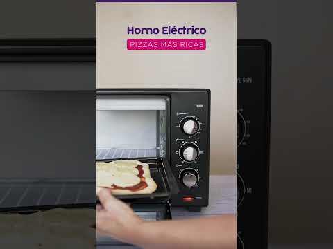 Pizzas riquísimas con horno eléctrico Yelmo