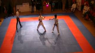 preview picture of video 'Turnier - Kumite Damen AUT - JPN @Karate Sommercamp 2012 Neuhofen'