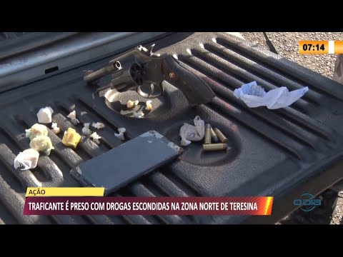 PM prende homem com drogas, arma e vários produtos roubados em Teresina 22 06 2021