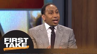 Stephen A.: Carmelo Anthony should start in Houston | First Take | ESPN