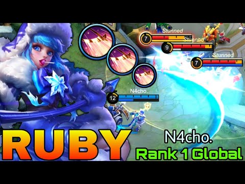 Dead Scythe!! Ruby Aggressive Play - Top 1 Global Ruby by N4cho. - Mobile Legends