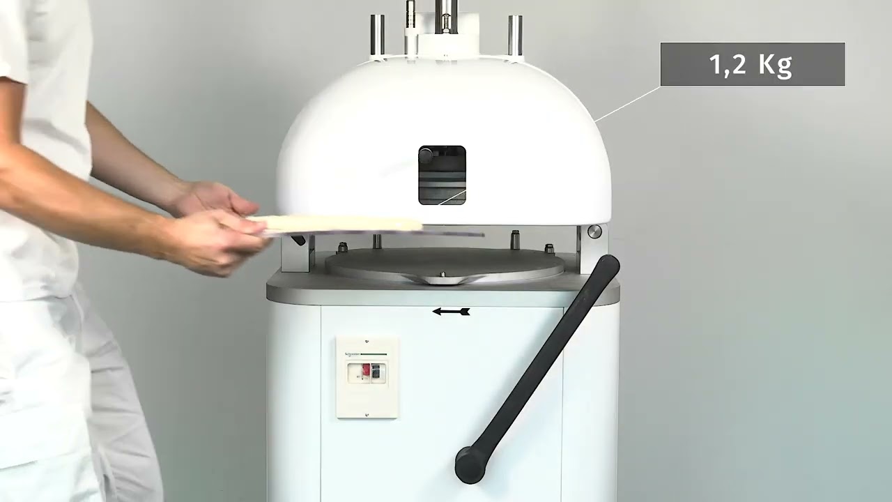 Video thumbnail for Trento Manual Bun / Dough Rounding Divider, 15 Division – 220V, 3Ph