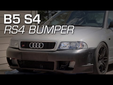 Audi B5 S4 Bumper Installation!!!!