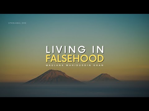 Living in Falsehood