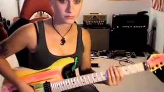 Yasi Hofer playing Mike Stern's 6th Street Solo