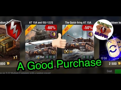 ISU-122S & AT 15A Offer in WOT Blitz