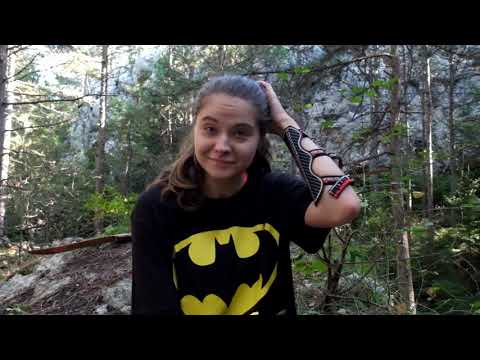 Anna lernt Bogenschießen -Teil 3- Erstes mal Parcours schießen