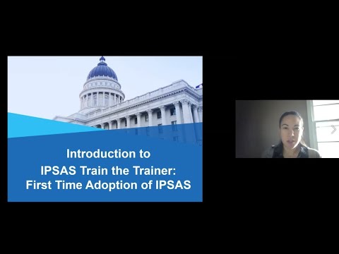 Train the Trainer: Introduction to IPSAS, First-Time Adoption