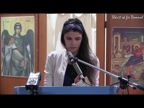 Sr. Iulia Grigore - EU SUNT RĂDĂCINA / Botez David Mihai / Roma, 31.03.2019