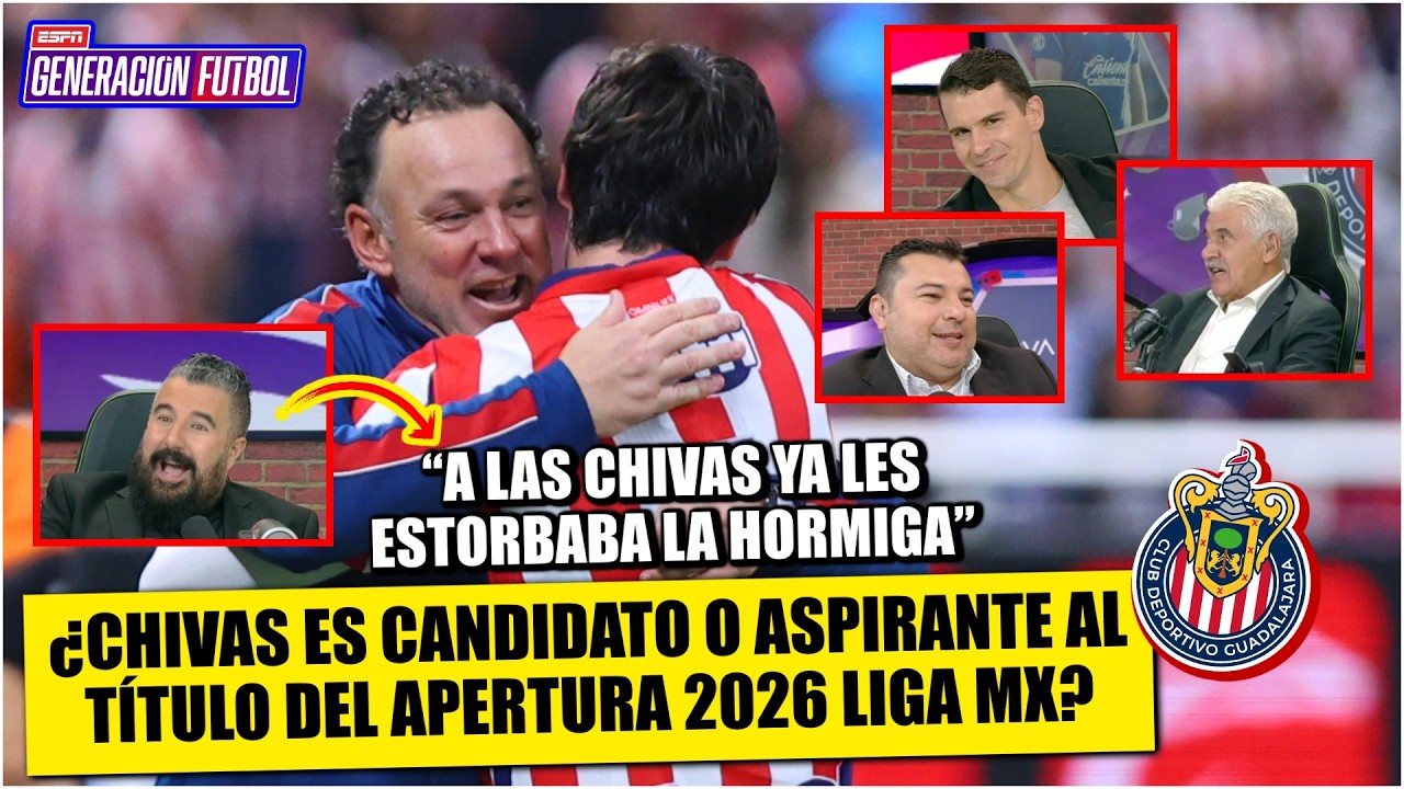 CHIVAS, UN ESPEJISMO. TUCA pone TOLUCA, AMÉRICA y CRUZ AZUL por encima del Guadalajara |Generación F