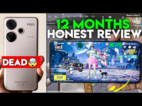 Poco F6 12 Months Gaming Review 2025 | BGMI FPS Test, Heating, Battery Drop & Long-Term Performance