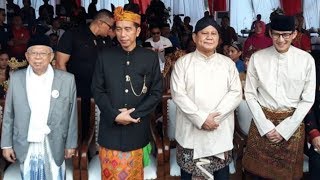 Jokowi dan Prabowo Deklarasikan Kampanye Damai di Monas