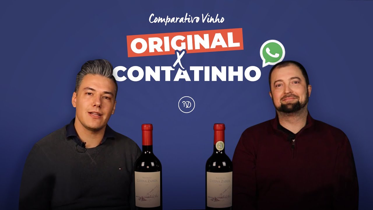 Vinho Original Vs. Vinho do Contato do Zap