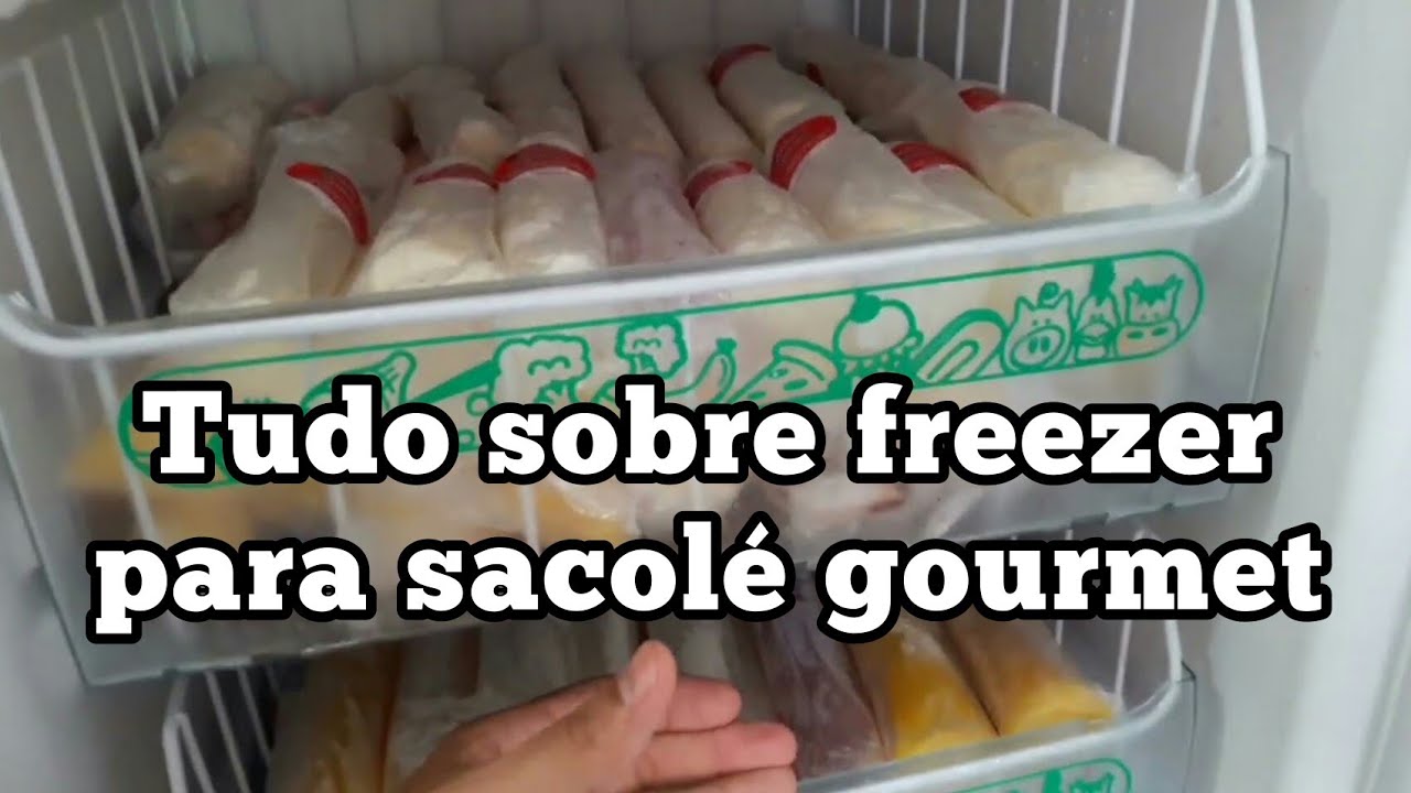 Freezer para congelar os Dindins, Geladinhos, Sacolé, ChuChup, Chopinho | Tudo sobre o meu freezer