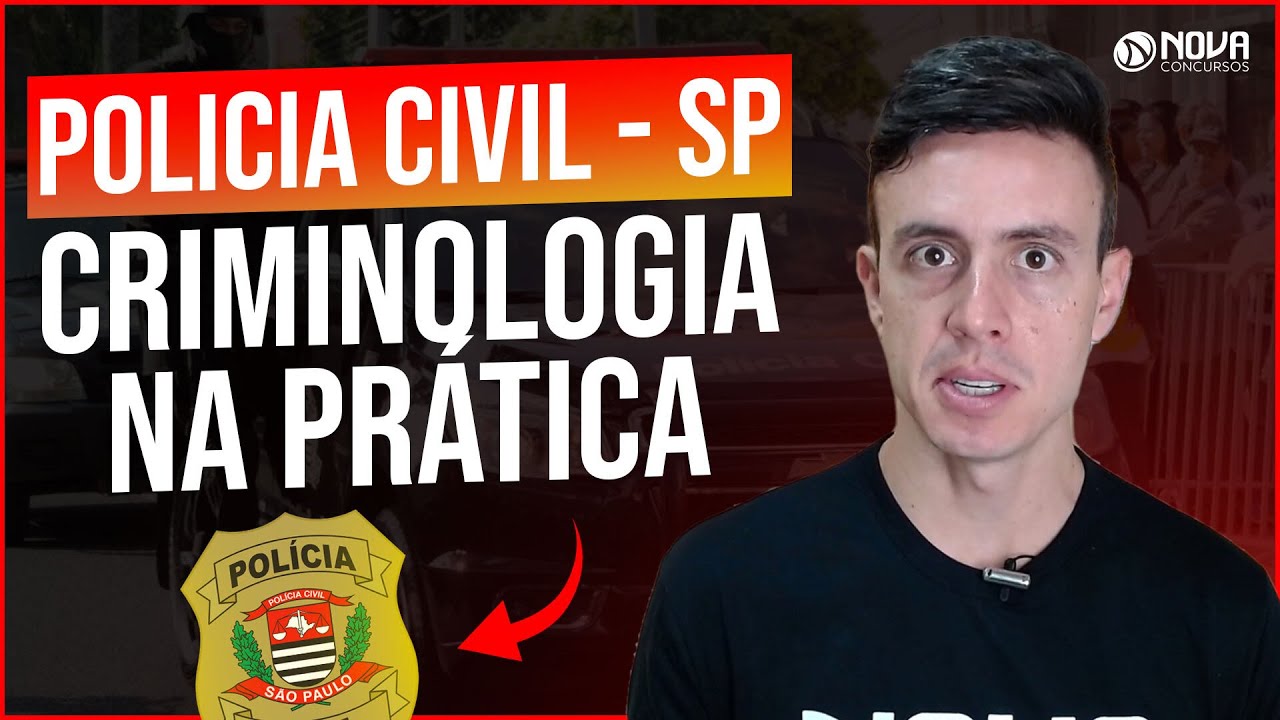 Concurso PC SP 2023 Questões Comentadas: Criminologia