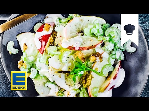 Waldorfsalat Rezept | Rohkostsalat mit Sellerie und selbst gemachter Mayonnaise | EDEKA