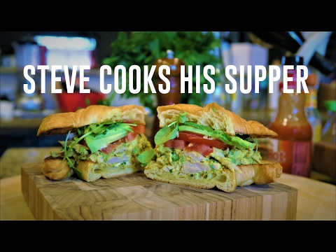 How to make CURRIED CHICKEN SALAD SANDWICH