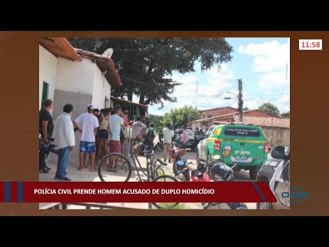 Polícia Civil prende homem acusado de duplo homicídio 17 02 2022