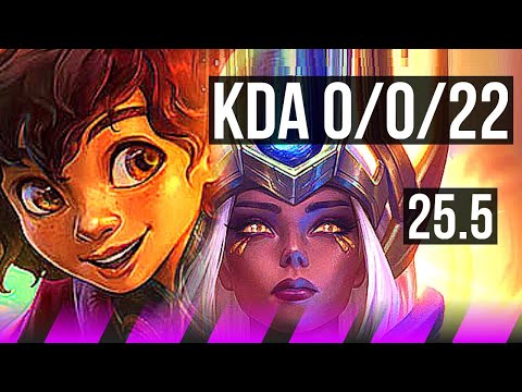 MILIO & Jinx vs KARMA & Karthus (SUP) | 0/0/22 | NA Master | 25.5