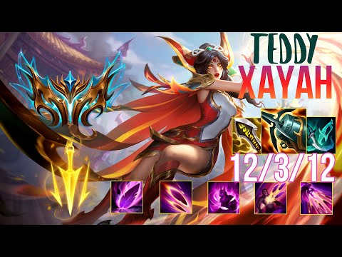 TEDDY Guides How to Play Xayah Adc & Carry + Best Build/Runes Season 12