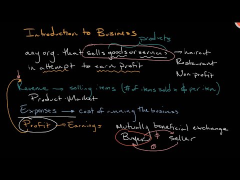 What is a Business? | Introduction to Business