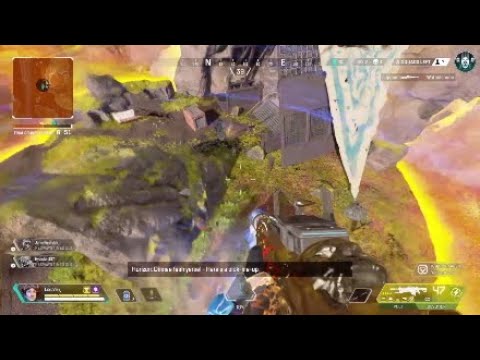 Apex Legends - CLUTCH 1v4 Endgame! Peacekeeper/Prowler OP