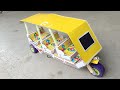How To Make Tuk Tuk Rickshaw At Home Diy Matchbox Auto Rickshaw Create Your Own Limousine Tuk 4