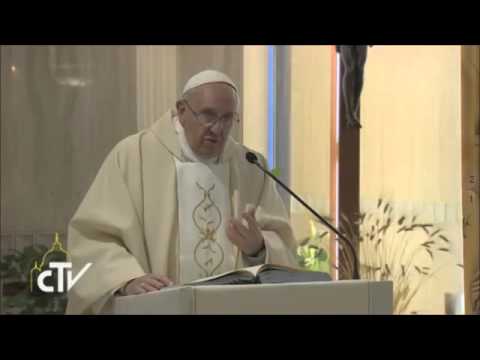 HOMILIA DO PAPA FRANCISCO - 24/04/2014 - Dublado pela Pascom Lapa- SP