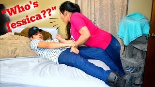 CALLING GIRLFRIEND ANOTHER GIRLS NAME PRANK!!!