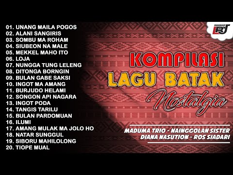 Kompilasi Lagu Batak Nostalgia Maduma Trio, Nainggolan Sister, Diana Nasution & Ross Siadari