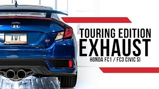 AWE Touring Edition Exhaust for the Honda FC1/FC3 Civic Si