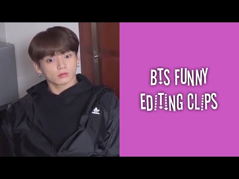 bts funny editing clips