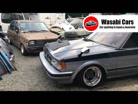 Thumbnail for EPIC Car Spotting in Japan! True Wasabi, plus Countless Mark II/Cresta/Chaser by Toyota Crown Convertible