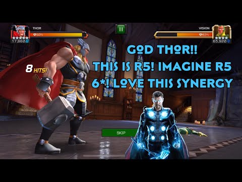 Og Thor with Absorbingman Synergy is on other Level! imagine a R4 sig 200 6* Thor fully boosted!
