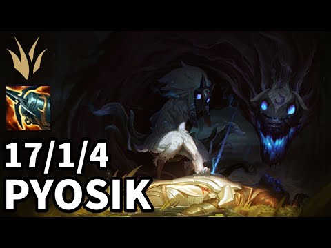 DRX Pyosik Kindred Jungle vs Graves - Ranked Grandmaster - Patch KR 12.15