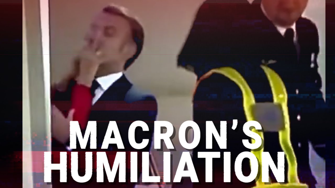 Emmanuel Macron’s humiliation as his wife brutally slaps him and refuses to hold his hand