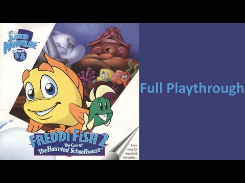 Freddi Fish 2: The Case of the Haunted Schoolhouse (Full Playthrough, 1080p)