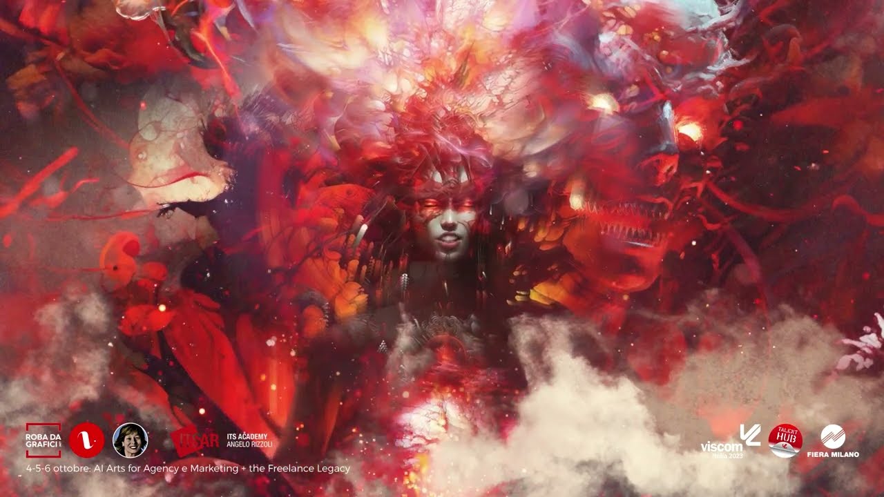 AI Arts for Agency & Marketing (VISCOM Italia / Talenthub 2023 - teaser 1)