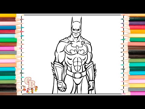Coloring Batman Coloring Pages/Superhero/ How to color/ NCS Release/ GBcoloring