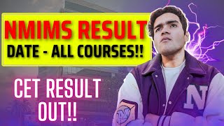 Nmims RESULT DATE 2024 | NMIMS Cet REsult out | Nmims Mumbai