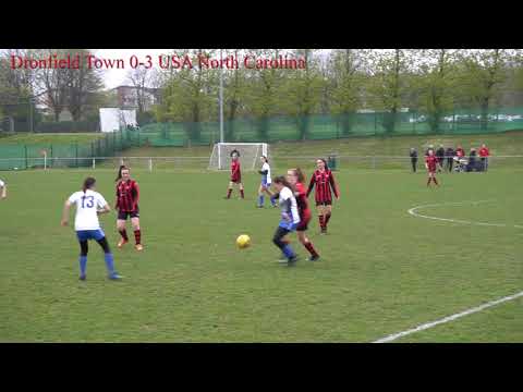 Dronfield Town Under 15 Girls V USA North Carolina Girls