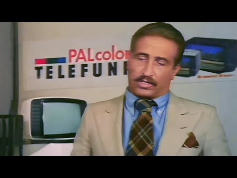 Spot - PALCOLOR TELEFUNKEN con GUIDO NICHELI - 1978 📺 (Raro!)