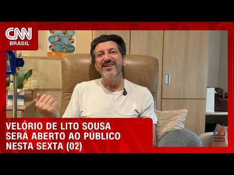 Velório de Lito Sousa será aberto ao público; saiba detalhes | CNN NOVO DIA