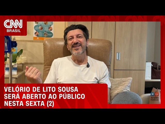 Velório de Lito Sousa será aberto ao público; saiba detalhes | CNN NOVO DIA
