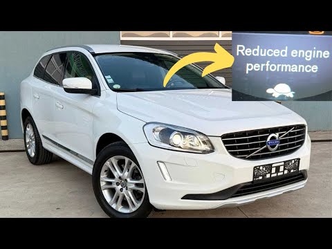 Volvo XC60: “Reduced engine performance” and turtle on the dash