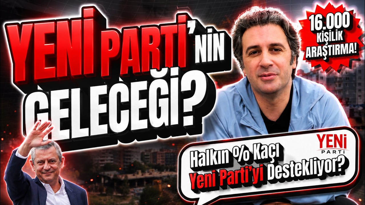"YENİ PARTİ"NİN KURULMASI DOĞRU BİR KARAR MI? | 16.000 Kişiden Veri Topladık!📊