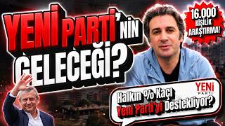 "YENİ PARTİ"NİN KURULMASI DOĞRU BİR KARAR MI? | 16.000 Kişiden Veri To